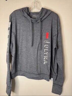 Michelob Ultra Merch Live Ultra Gray 'Team Ultra' Hoodie - L